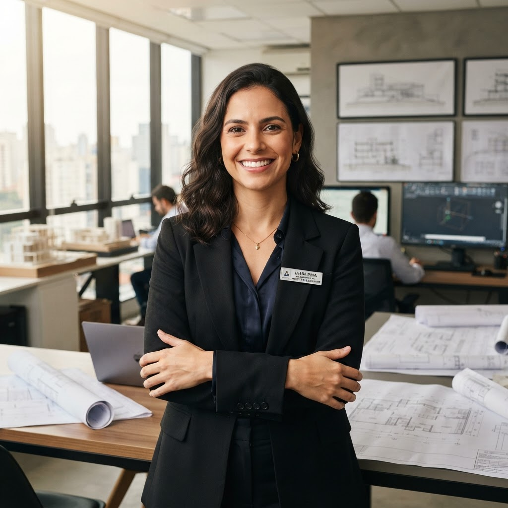 Amanda Vital, fundadora da Vital Engenharia e Assessoria