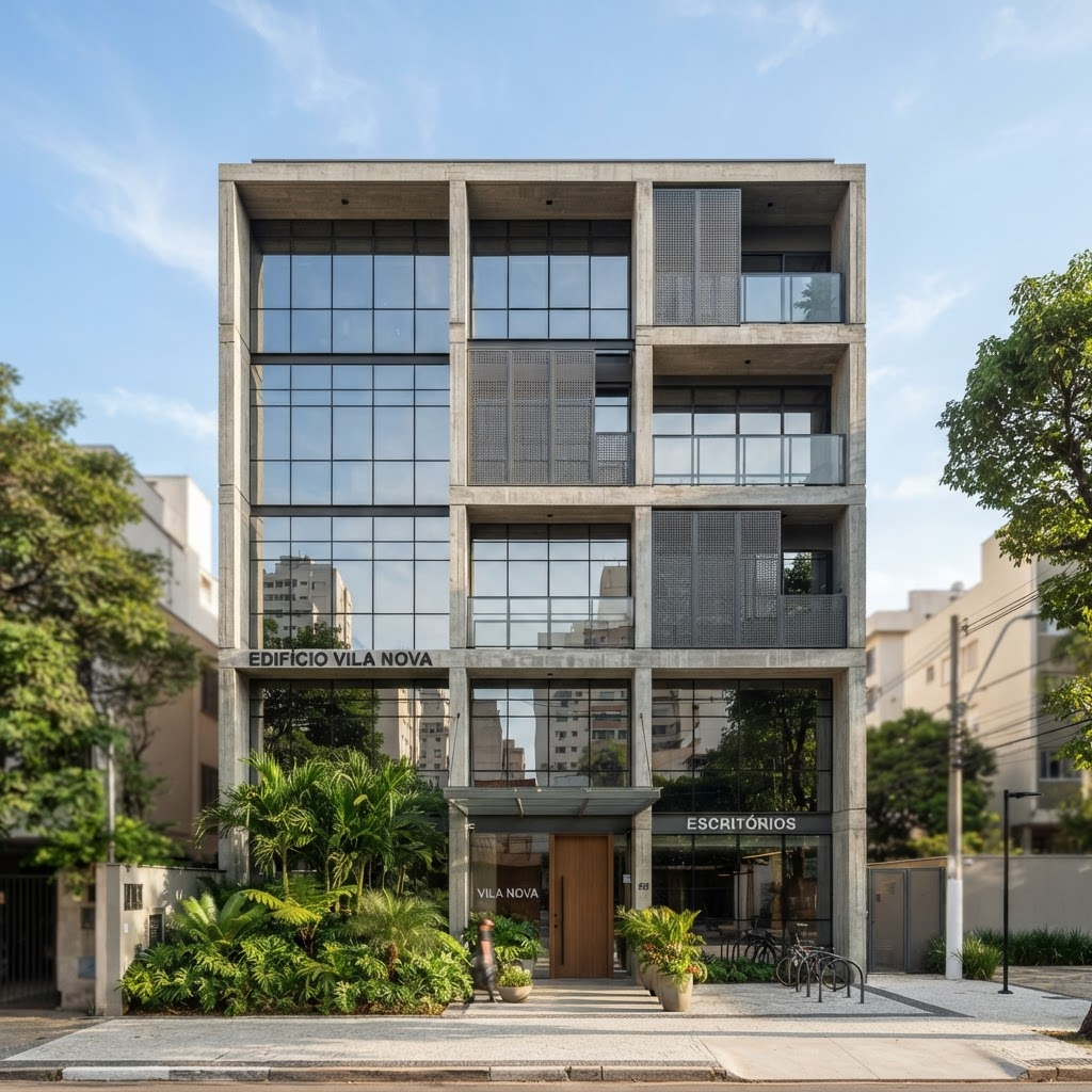 Edifício comercial regularizado com Habite-se